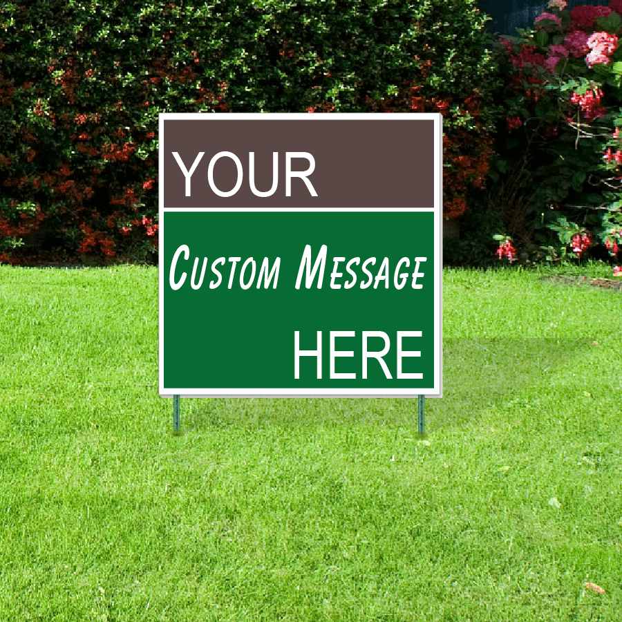 48''x48'' Custom Yard Sign