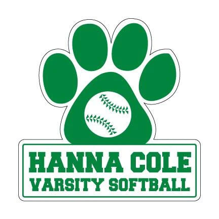 22" Paw with Rectangle Shaped Yard Sign