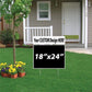 6''x24'' Custom Yard Sign