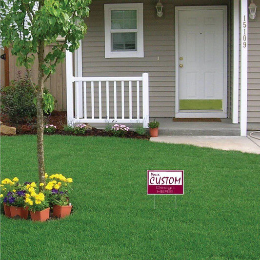 6"x9" Custom Yard Sign