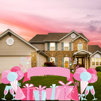 Pink Sparkle Celebration